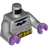 Plaatje in Gallery viewer laden, LEGO® Lijf met Motief Licht Blauwachtig Grijs 973pb3742c01