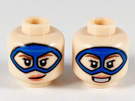 LEGO® los onderdeel Hoofd in kleur Lichte Noga 3626cpb2512