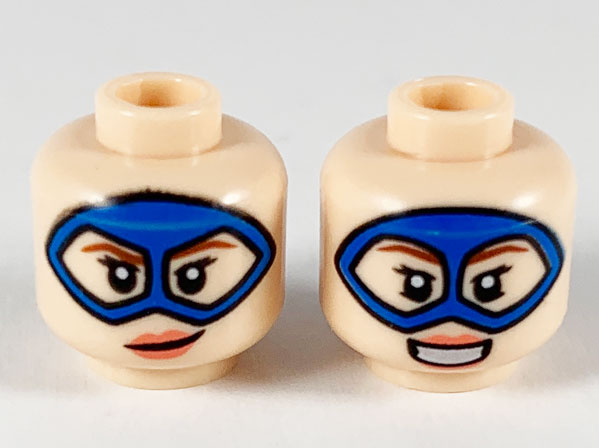 LEGO® los onderdeel Hoofd in kleur Lichte Noga 3626cpb2512