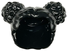 Plaatje in Gallery viewer laden, LEGO® los onderdeel Haar in kleur Zwart 65579