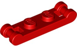 LEGO® los onderdeel Plaat Aangepast in kleur Rood 18649