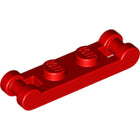 LEGO® los onderdeel Plaat Aangepast in kleur Rood 18649