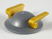 Plaatje in Gallery viewer laden, LEGO® los onderdeel Hoofddeksels in kleur Zilver 65589pb01