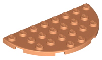 LEGO® los onderdeel Plaat Rond in kleur Noga 22888