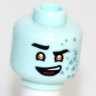 LEGO® los onderdeel Hoofd in kleur Licht Aqua 3626pb2531