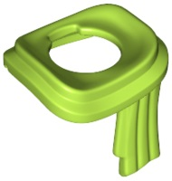 Plaatje in Gallery viewer laden, LEGO® los onderdeel Lijf Accessoire in kleur Limoen 25376