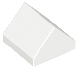 Plaatje in Gallery viewer laden, LEGO® los onderdeel Dakpan Algemeen in kleur Wit 35464
