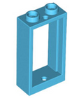 LEGO® los onderdeel Raamkozijn Medium Azuurblauw 60593