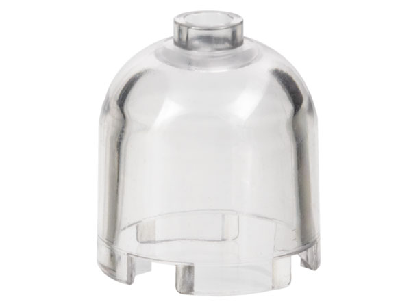 LEGO® los onderdeel Steen Rond in kleur Doorzichtig 30151