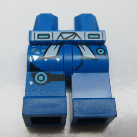 LEGO® los onderdeel Benen met Motief Blauw 970c00pb1051