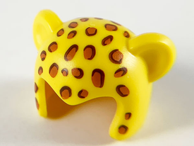 LEGO® los onderdeel Hoofddeksels in kleur Geel 65590pb01
