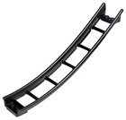 LEGO® los onderdeel Rails in kleur Parel Donkergrijs 26559