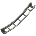 LEGO® los onderdeel Rails in kleur Parel Donkergrijs 26559