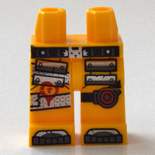 Plaatje in Gallery viewer laden, LEGO® Benen met Motief Helder Licht Oranje 970c00pb1056