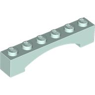 Plaatje in Gallery viewer laden, LEGO® los onderdeel Steen Boog in kleur Licht Aqua 92950