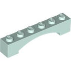 LEGO® los onderdeel Steen Boog in kleur Licht Aqua 92950