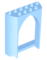 Plaatje in Gallery viewer laden, LEGO® los onderdeel Paneel in kleur Helder Lichtblauw 35565