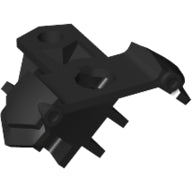 LEGO® los onderdeel Lijf Accessoire in kleur Zwart 65183