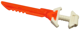 LEGO® los onderdeel Wapen Doorzichtig Neon Oranje 65272pb01