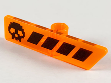 Plaatje in Gallery viewer laden, LEGO® 65191pb02 in kleur Doorzichtig Neon Oranje