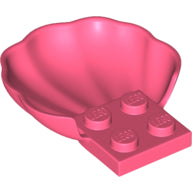 LEGO® los onderdeel Dier Onderdelen in kleur Koraal 18970