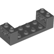 Plaatje in Gallery viewer laden, LEGO® Technische Steen Donker Blauwachtig Grijs 65635