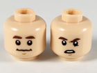 LEGO® los onderdeel Hoofd in kleur Lichte Noga 3626cpb2500