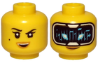 LEGO® los onderdeel Hoofd in kleur Geel 3626cpb2572