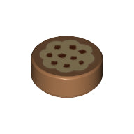 LEGO® onderdeel Tegel Rond met Motief Medium Noga 98138pb014