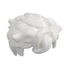 LEGO® los onderdeel Haar in kleur Wit 25412