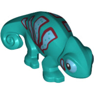 Plaatje in Gallery viewer laden, LEGO® los onderdeel Landdier Donker Turkoois 57763pb02