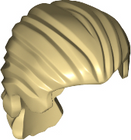 LEGO® los onderdeel Haar in kleur Geelbruin 95226