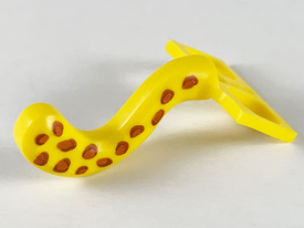 LEGO® los onderdeel Lijf Accessoire in kleur Geel 15504pb03