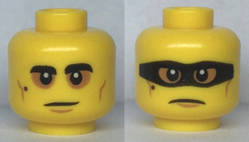 LEGO® los onderdeel Hoofd in kleur Geel 3626cpb2525