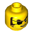 LEGO® los onderdeel Hoofd in kleur Geel 3626cpb2526