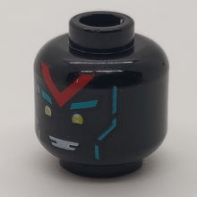 Plaatje in Gallery viewer laden, LEGO® los onderdeel Hoofd in kleur Zwart 3626cpb2556