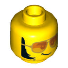 LEGO® los onderdeel Hoofd in kleur Geel 3626cpb2540