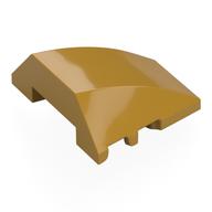 LEGO® los onderdeel Wig in kleur Parel Goud 64225