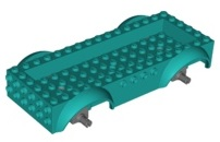 LEGO® los onderdeel Onderstel Donker Turkoois 18923c01