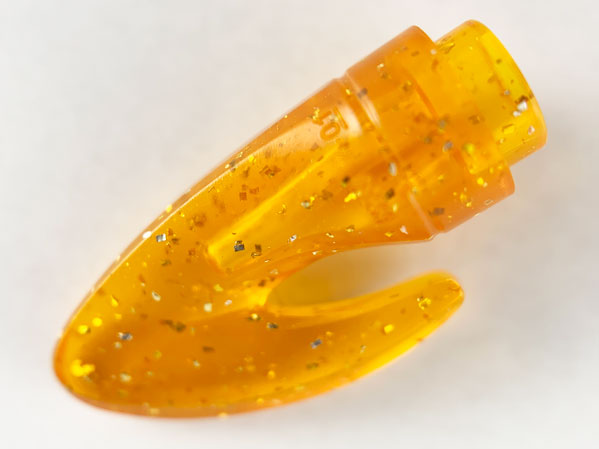 LEGO® los onderdeel Wapen Glitter Doorzichtig Oranje 65580