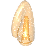 Plaatje in Gallery viewer laden, LEGO® los onderdeel Wapen Glitter Doorzichtig Oranje 65580
