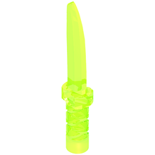 Plaatje in Gallery viewer laden, LEGO® los onderdeel Wapen Doorzichtig Neon Groen 37341b