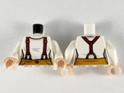 LEGO® los onderdeel Lijf met Motief Wit 973pb3723c01