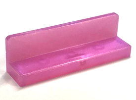 LEGO® onderdeel Paneel Satijn Doorschijnend Donkerroze 30413