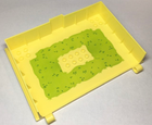 LEGO® Container met Motief Helder Lichtgeel 65196pb04
