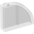 LEGO® los onderdeel Dakpan Gebogen Doorzichtig 65734