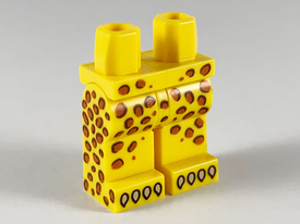 LEGO® los onderdeel Benen met Motief Geel 970c00pb1039