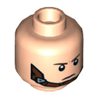 LEGO® los onderdeel Hoofd in kleur Lichte Noga 3626cpb2558
