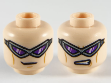 Plaatje in Gallery viewer laden, LEGO® los onderdeel Hoofd in kleur Lichte Noga 3626cpb2559