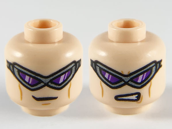 LEGO® los onderdeel Hoofd in kleur Lichte Noga 3626cpb2559